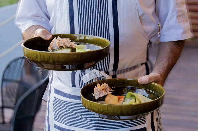 Restauration Table Gastronomique diners en 4 ou 5 temps