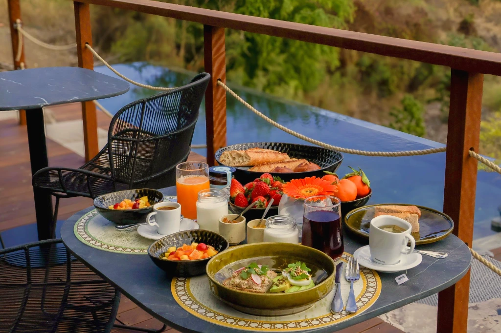 Petit déjeuner - Table d'hôtes à Saint-Gilles les Bains